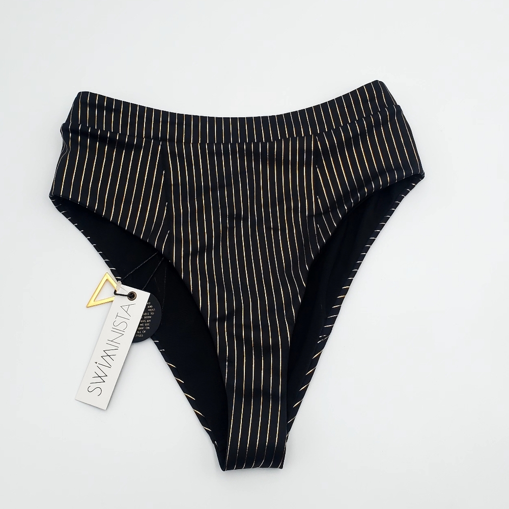 Swiminista Women's High-rise Bikini Bottom NWT (AC12)
